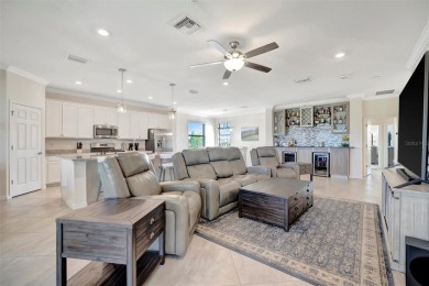This stunning three-bedroom, two-bath second floor coach home on Lakewood National Golf Club in Florida - for sale on GolfHomes.com, golf home, golf lot