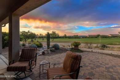 A perfect location for this 1835 Sq. Ft. Dolce Model Exterior on Saddlebrooke Ranch Golf Club in Arizona - for sale on GolfHomes.com, golf home, golf lot