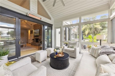 Stunning 4BR/4BA home with lagoon-to-golf-to-marsh views of the on Colleton River Plantation Club in South Carolina - for sale on GolfHomes.com, golf home, golf lot