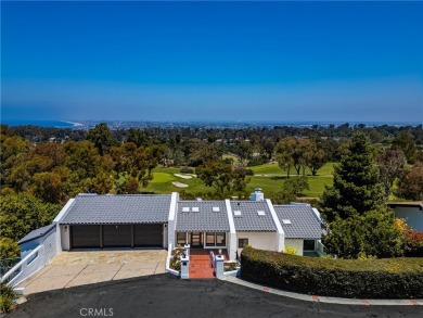Tucked away on a quiet cul-de-sac and directly across from the on Palos Verdes Golf Club in California - for sale on GolfHomes.com, golf home, golf lot