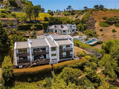 Tucked away on a quiet cul-de-sac and directly across from the on Palos Verdes Golf Club in California - for sale on GolfHomes.com, golf home, golf lot