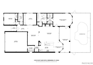 The St. Royal is a very fitting name for this former model home on Skyview At Terra Vista Golf and Country Club in Florida - for sale on GolfHomes.com, golf home, golf lot