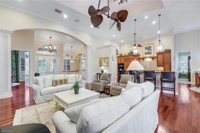 Elegant and inviting, this pristine Marco Island residence is on Hideaway Beach Golf Course in Florida - for sale on GolfHomes.com, golf home, golf lot