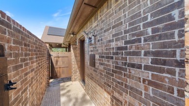 Only 50 miles from Dallas, this gorgeous stone brick home was on Indian Oaks Golf Club in Texas - for sale on GolfHomes.com, golf home, golf lot