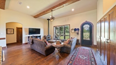 Only 50 miles from Dallas, this gorgeous stone brick home was on Indian Oaks Golf Club in Texas - for sale on GolfHomes.com, golf home, golf lot