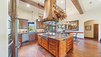 Only 50 miles from Dallas, this gorgeous stone brick home was on Indian Oaks Golf Club in Texas - for sale on GolfHomes.com, golf home, golf lot