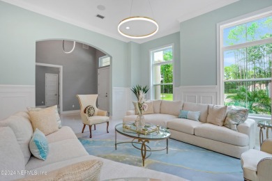 Complete privacy on 5 acre setting. Custom ICI built home on Palm Valley Golf Club in Florida - for sale on GolfHomes.com, golf home, golf lot