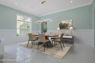 Complete privacy on 5 acre setting. Custom ICI built home on Palm Valley Golf Club in Florida - for sale on GolfHomes.com, golf home, golf lot