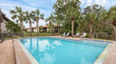 Beautiful end-unit with privacy and tranquil pond views in The on The Meadows Golf and Country Club in Florida - for sale on GolfHomes.com, golf home, golf lot