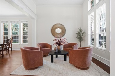 Dramatic entry welcomes you into elegant formal spaces accented on Timarron Country Club in Texas - for sale on GolfHomes.com, golf home, golf lot