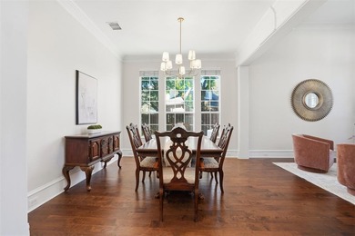 Dramatic entry welcomes you into elegant formal spaces accented on Timarron Country Club in Texas - for sale on GolfHomes.com, golf home, golf lot