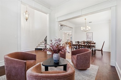 Dramatic entry welcomes you into elegant formal spaces accented on Timarron Country Club in Texas - for sale on GolfHomes.com, golf home, golf lot