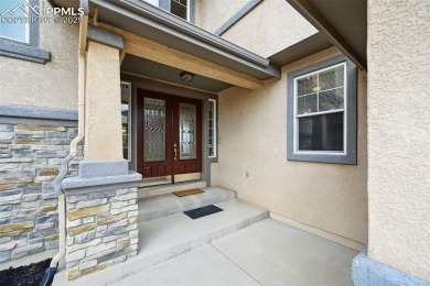 Stunning home on the 18th hole in the Pine Creek neighborhood on Pine Creek Golf Club in Colorado - for sale on GolfHomes.com, golf home, golf lot