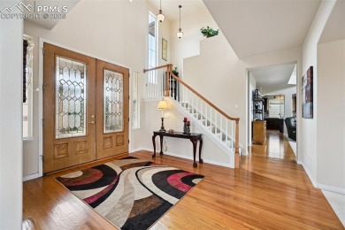 Stunning home on the 18th hole in the Pine Creek neighborhood on Pine Creek Golf Club in Colorado - for sale on GolfHomes.com, golf home, golf lot