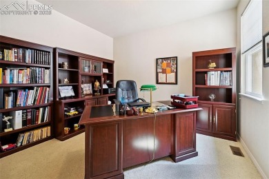 Stunning home on the 18th hole in the Pine Creek neighborhood on Pine Creek Golf Club in Colorado - for sale on GolfHomes.com, golf home, golf lot