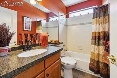 Stunning home on the 18th hole in the Pine Creek neighborhood on Pine Creek Golf Club in Colorado - for sale on GolfHomes.com, golf home, golf lot