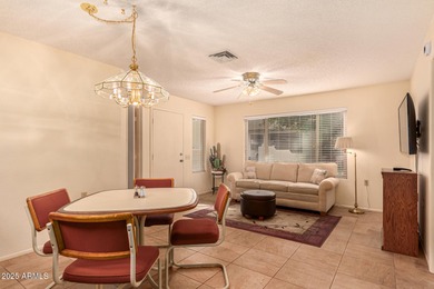 Experience delightful adult living in this 2-bedroom unit on Sun Village Golf Course in Arizona - for sale on GolfHomes.com, golf home, golf lot