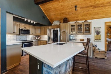 Escape to this stunning lakeside property in Star Harbor on on Star Harbor Golf Club in Texas - for sale on GolfHomes.com, golf home, golf lot