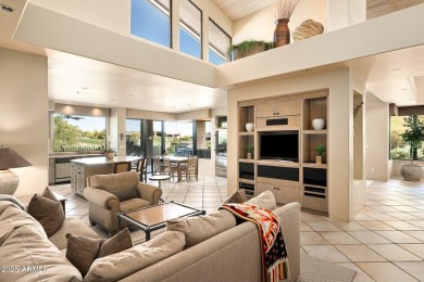 Desert Contemporary home nestled along the 8th hole of the on Desert Mountain Golf Club - Renegade Course in Arizona - for sale on GolfHomes.com, golf home, golf lot