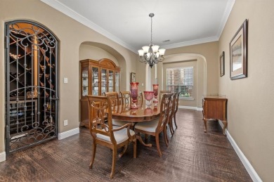 Situated on a .3-acre lot overlooking Hole #4 of the Whitworth on Trophy Club of Dallas in Texas - for sale on GolfHomes.com, golf home, golf lot