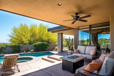 Desert Contemporary home nestled along the 8th hole of the on Desert Mountain Golf Club - Renegade Course in Arizona - for sale on GolfHomes.com, golf home, golf lot