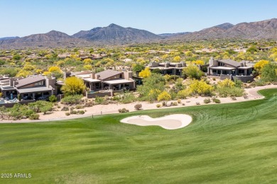 Desert Contemporary home nestled along the 8th hole of the on Desert Mountain Golf Club - Renegade Course in Arizona - for sale on GolfHomes.com, golf home, golf lot