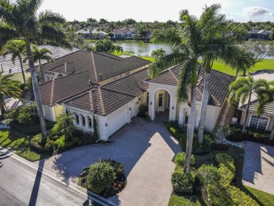 This very rare, 5 bedroom, Tuscany model is an elegant home on Ibis Golf and Country Club in Florida - for sale on GolfHomes.com, golf home, golf lot