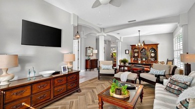 Perfectly positioned on the 12th tee of the south golf course in on Plantation Bay Golf and Country Club in Florida - for sale on GolfHomes.com, golf home, golf lot