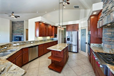 Gorgeous custom home in the highly sought-after, gated golf on Prescott Lakes Golf and Country Club in Arizona - for sale on GolfHomes.com, golf home, golf lot