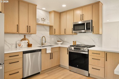 Don't miss this stunning 4-bedroom, 3-bathroom home where modern on Lake Oswego Municipal Golf Course in Oregon - for sale on GolfHomes.com, golf home, golf lot