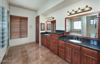 Gorgeous custom home in the highly sought-after, gated golf on Prescott Lakes Golf and Country Club in Arizona - for sale on GolfHomes.com, golf home, golf lot