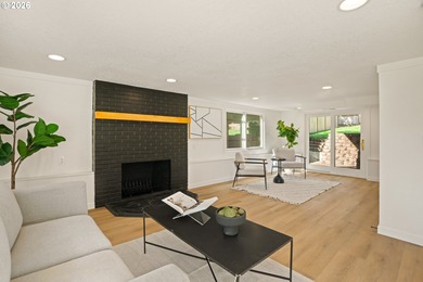 Don't miss this stunning 4-bedroom, 3-bathroom home where modern on Lake Oswego Municipal Golf Course in Oregon - for sale on GolfHomes.com, golf home, golf lot