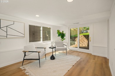 Don't miss this stunning 4-bedroom, 3-bathroom home where modern on Lake Oswego Municipal Golf Course in Oregon - for sale on GolfHomes.com, golf home, golf lot