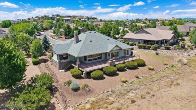 Gorgeous custom home in the highly sought-after, gated golf on Prescott Lakes Golf and Country Club in Arizona - for sale on GolfHomes.com, golf home, golf lot