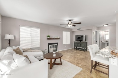 Inhale fresh air from your view of the Sonoran Desert at sunrise on Tatum Ranch Golf Course in Arizona - for sale on GolfHomes.com, golf home, golf lot