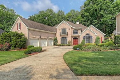 Stunning Custom Built 3-sided brick home ON THE TROPHY CLUB GOLF on Trophy Club of Apalachee in Georgia - for sale on GolfHomes.com, golf home, golf lot