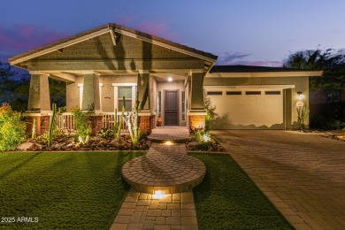 Discover this beautifully upgraded home in the highly on Verrado Golf Club - Victory in Arizona - for sale on GolfHomes.com, golf home, golf lot