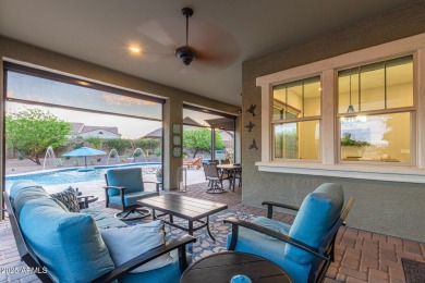 Discover this beautifully upgraded home in the highly on Verrado Golf Club - Victory in Arizona - for sale on GolfHomes.com, golf home, golf lot