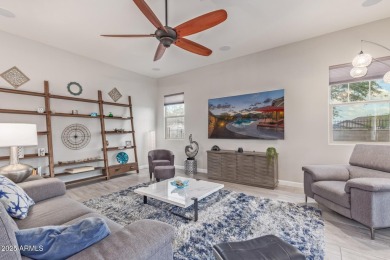 Discover this beautifully upgraded home in the highly on Verrado Golf Club - Victory in Arizona - for sale on GolfHomes.com, golf home, golf lot