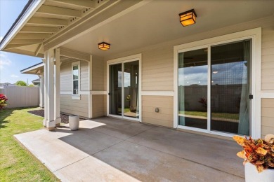 As you step into this like-new 2022 home in the Parkways at Maui on The Dunes At Maui Lani Golf Course in Hawaii - for sale on GolfHomes.com, golf home, golf lot