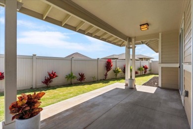 As you step into this like-new 2022 home in the Parkways at Maui on The Dunes At Maui Lani Golf Course in Hawaii - for sale on GolfHomes.com, golf home, golf lot