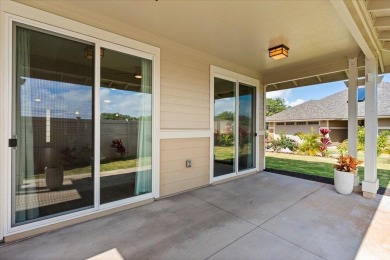 As you step into this like-new 2022 home in the Parkways at Maui on The Dunes At Maui Lani Golf Course in Hawaii - for sale on GolfHomes.com, golf home, golf lot