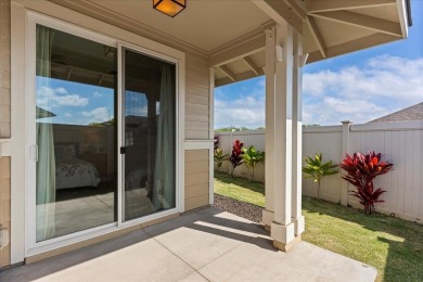 As you step into this like-new 2022 home in the Parkways at Maui on The Dunes At Maui Lani Golf Course in Hawaii - for sale on GolfHomes.com, golf home, golf lot