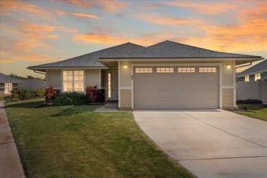 As you step into this like-new 2022 home in the Parkways at Maui on The Dunes At Maui Lani Golf Course in Hawaii - for sale on GolfHomes.com, golf home, golf lot