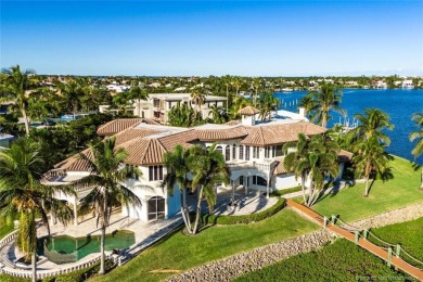 This 8,000-sq.-ft. Mediterranean masterpiece in exclusive on Sailfish Point Golf Club, Inc. in Florida - for sale on GolfHomes.com, golf home, golf lot