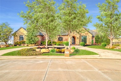 Stunning home located in the desirable Oak Tree Golf Course in on Oak Tree National Golf and Country Club in Oklahoma - for sale on GolfHomes.com, golf home, golf lot