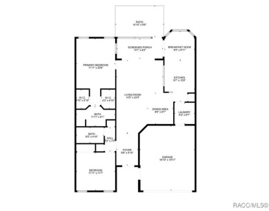 This is the ONE!! Welcome to this charming 2-bedroom, 2-bathroom on Timber Pines Golf Course in Florida - for sale on GolfHomes.com, golf home, golf lot