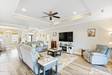 Experience the ultimate blend of luxury and comfort in this on Crow Creek Golf Club in North Carolina - for sale on GolfHomes.com, golf home, golf lot