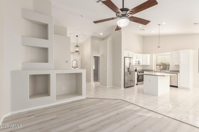 Tastefully remodeled home in Arizona Traditions 55+ guard-gated on Arizona Traditions Golf Club in Arizona - for sale on GolfHomes.com, golf home, golf lot