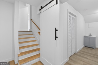 OPEN HOUSE SAT 3/7 FROM 12-2PM!! COMPLETELY REIMAGINED FROM THE on Canongate At Flat Creek Club in Georgia - for sale on GolfHomes.com, golf home, golf lot